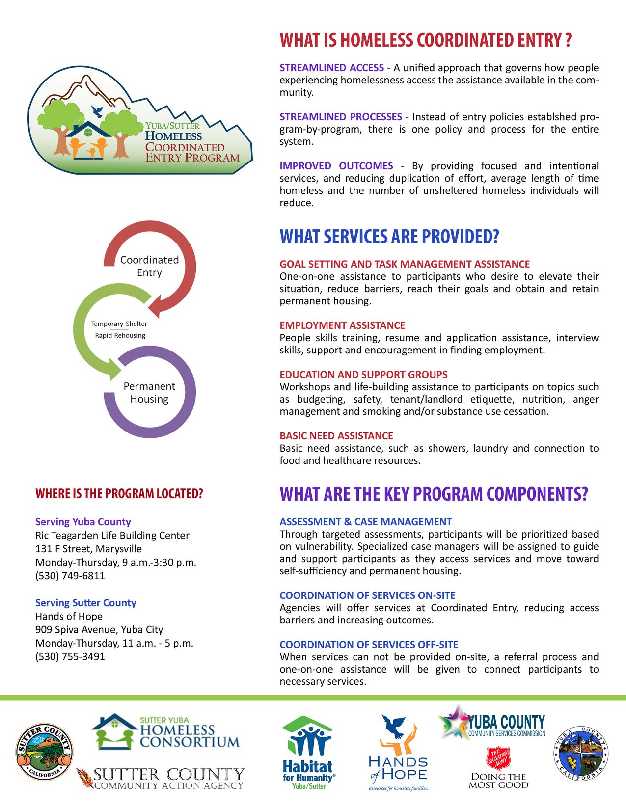 Coordinated Entry Flyer