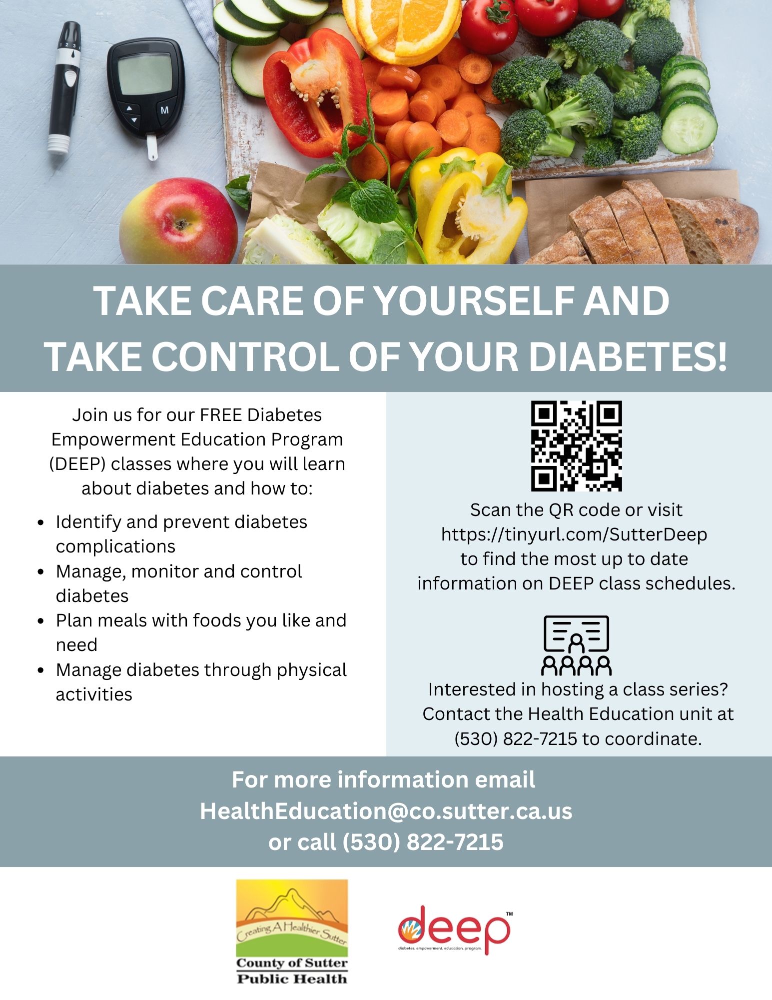 DEEP was developed for use in low-income, racial and ethnic minority populations